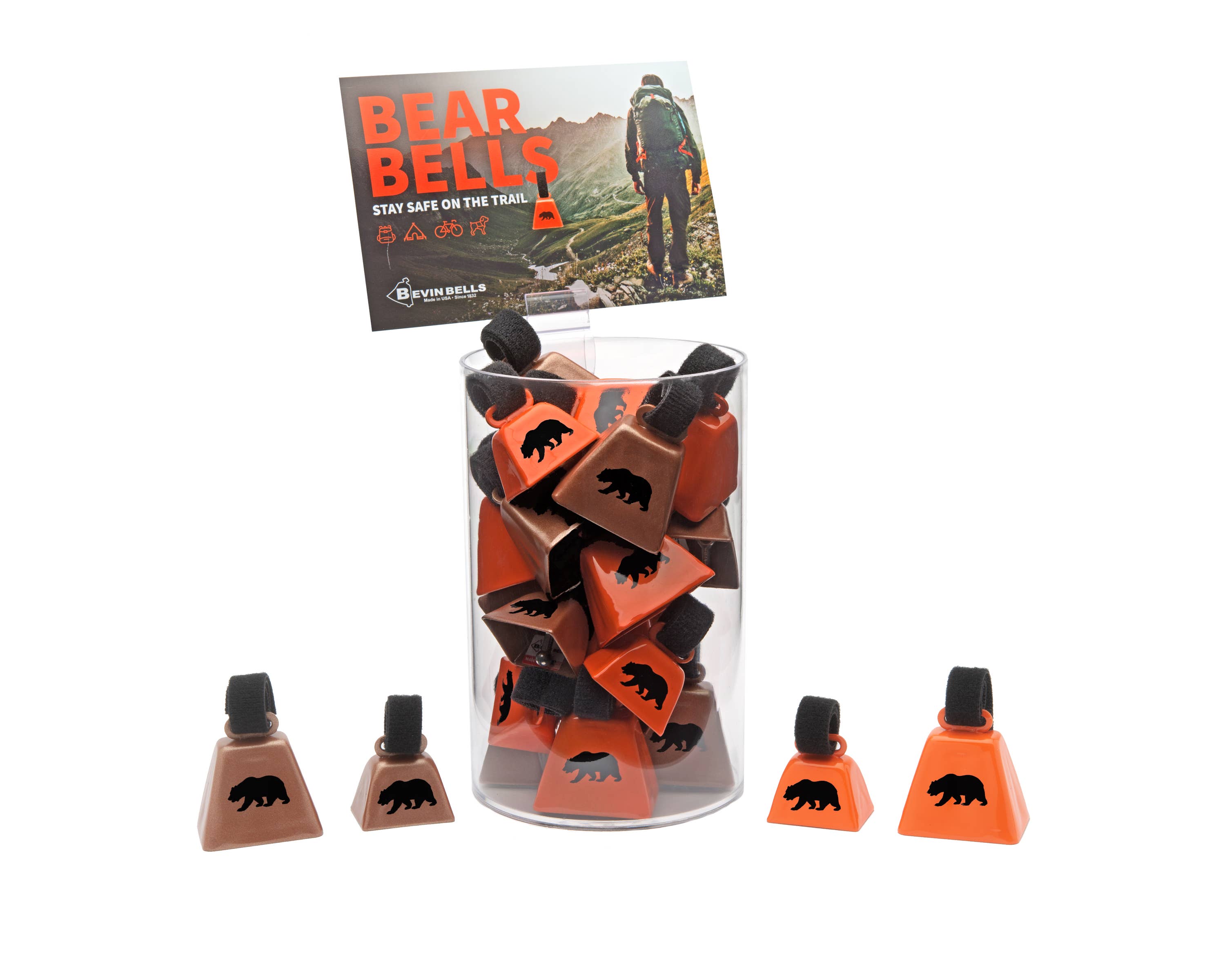 Bevin Bells - Bear Bells- Large Individual/Refill Bells: Metallic Copper